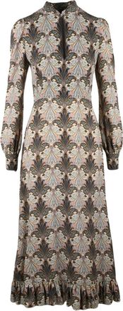 Etro Dames, Jurken, Veelkleurig, Maat: S Poliester