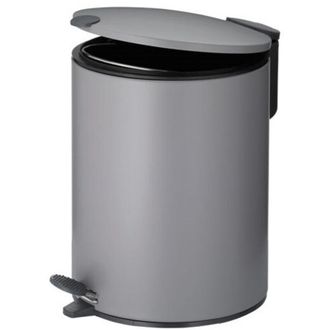 KELA Kela 23700 Kosmetikeimer, M Tal, Gris Claro, 5 L