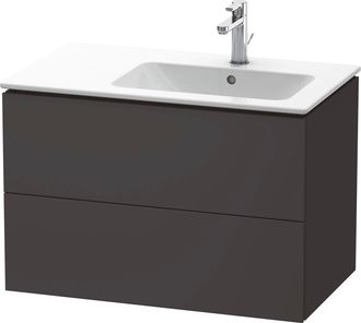 Duravit Duravit L-cube Mueble Bajo Lavabo Suspendido, 2 Cajones, Lavabo