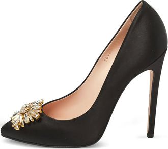 Gina Pumps con decorazione Pre-owned 125mm - Nero