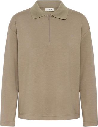 Soaked In Luxury Polo Shirt - Dames - Polos - Beige - M - Tops