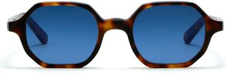 L.G.R Zanzibar 5439 Mens Sunglasses Tortoiseshell Size 46