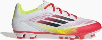 adidas Mens F50 Club Firm Ground Football Boots - White/Multi - Size: 8.5 42.7