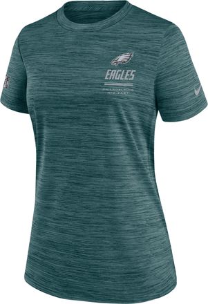 Nike Philadelphia Eagles Sideline Velocity Nike Womens Dri-FIT NFL T-Shirt in Green | 03EY3JD86-7VD