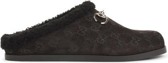 Gucci Slippers, female, Brown, Size: 8 US Mule with Horsebit