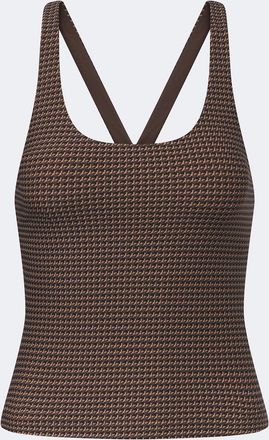 The Upside Zinnia Lenny houndstooth tank top