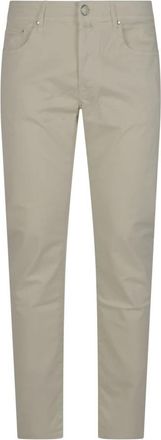 Jacob Cohen Bard Slim-fit Jeans - Heren - Slim Fit Jeans - Wit - W32 - Katoen - Jeans