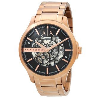 A|X Armani Exchange Automatic Black Dial Mens Watch AX2456