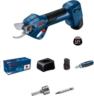 Bosch Professional 12v System Ggp 12v-25 Podadora (hasta 4500 Cortes Por Carga, Motor Brushless Sin Escobillas, Cortes De 25 Mm, Con 2 Bater&iacute;as De 3,0 Ah)
