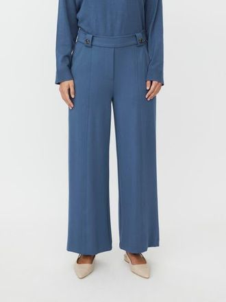 Masai MaPaxora Cropped Wide Leg Pants in Ensign Blue at Nordstrom, Size Xx-Large