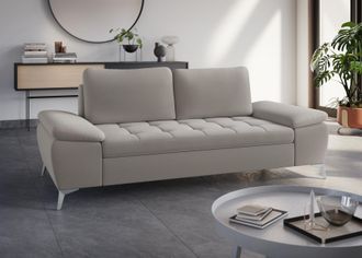 Sit&more 2,5-Sitzer »Latigo« mit hochwertigen Metallfüssen