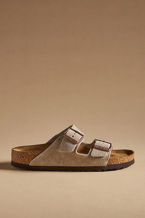 Birkenstock Arizona Suede Soft Footbed Sandals