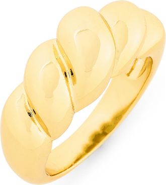Argento Vivo Croissant Ring in Gold at Nordstrom Rack, Size 7