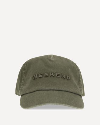 Weekend by Max Mara Cappello da Baseball in cotone lavato Woman UNI