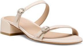 Stuart Weitzman Ginger Crystal Slide Sandal in Chalk at Nordstrom Rack, Size 10.5