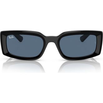 Ray-Ban Kiliane 54mm Pillow Sunglasses in Black Blue at Nordstrom