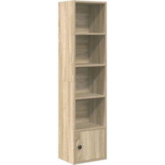 vidaXL Estanter&iacute;a De Madera De Ingenier&iacute;a Roble Sonoma 31x24x127 Cm Vidaxl