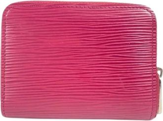 Louis Vuitton Pre-owned Vintage Portemonnee - Dames - Vintage Accessoires - Roze - ONE Size - Leer - Vintage