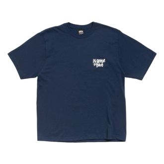 St&uuml;ssy Peace Increased T-Shirt Navy 1905203-NAVY