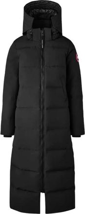 Canada Goose Zwarte Mystique Dons Parka Jas - Dames - Dons jassen - Zwart - M - Katoen - Jassen