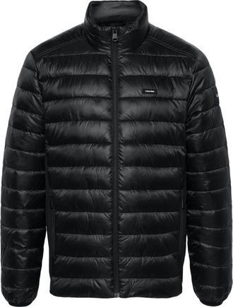 Calvin Klein quilted padded jacket - men - Polyester/Polyester - L - Black
