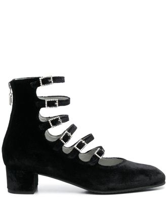 ショートブーツ・ブーティ CAREL Rock Boots - Carel - Leather - Black Carel: Black Winter Shoes now up to −59% | Stylight