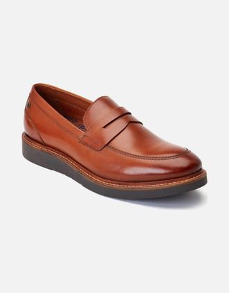 base Mens Sid Mens Penny Loafers - Brown - Size: 11