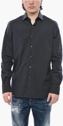 Alessandro Gherardi Solid Shirt with French Collar size 40