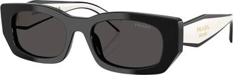 Prada Sunglasses, unisex, Black, Size: 53 MM Prb05S Sunglasses