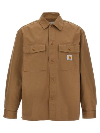 Carhartt Work in Progress Kelly Camicie Beige-Uomo