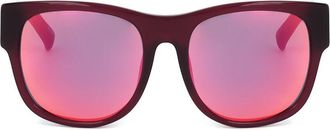 Linda Farrow MATTHEW WILLIAMSON MW132 C7 Womens Sunglasses Red Size 55