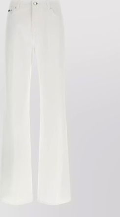 Dolce & Gabbana denim wide-leg trousers