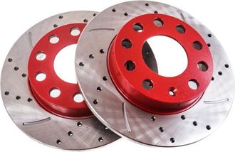 OEM Discos De Freno ms Sport-extreme 2 Uds. Traseros Izq. Audi 80, A4, Coupe, Seat Exeo, Exeo St 1.6-3.2 09