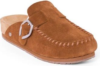 Minnetonka Buckle Clog in Brown at Nordstrom, Size 9.5 M
