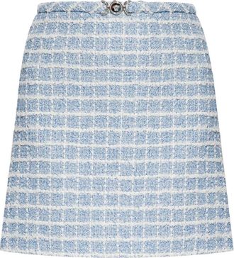 Versace Tweed Mini Skirt