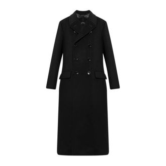 Tom Ford Heren, Mantels, Zwart, Maat: XL Kasjmier