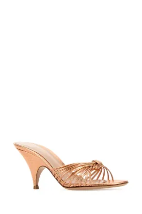 Gianvito Rossi Tacco Mule - Rose gold