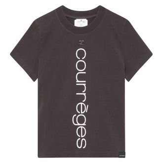 Courr&egrave;ges Donna, Top, Nero, L, new