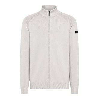 Roberto Ricci Design Rrd, Truien & Vesten, Heren, Beige, S, Katoen, Cotton Plain Full Zip Knit