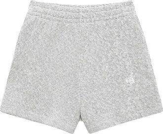 Anine Bing Short Shorts, female, Gray, Size: L Kam Shorts