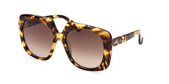 Max Mara MM0047 53F Womens Sunglasses Tortoiseshell Size 56