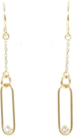 C&A Unbranded (10K) Drop Earrings (Pre-Owned)