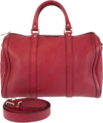 Gucci Pre-owned Handbags, female, Red, Size: ONE SIZE Pre-owned Handbag