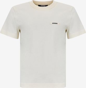 Jacquemus Kurzarm-T-Shirt Le tshirt Gros Grain