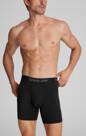 Tommy John 3-Pack Air Cool Mesh Boxer Briefs in Black at Nordstrom, Size Xx-Large