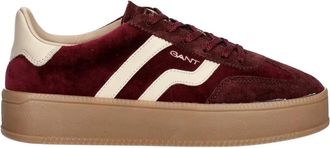 GANT Cuzmani Sneakers - Dames - Sneakers - Rood - 38 EU - Katoen - Schoenen