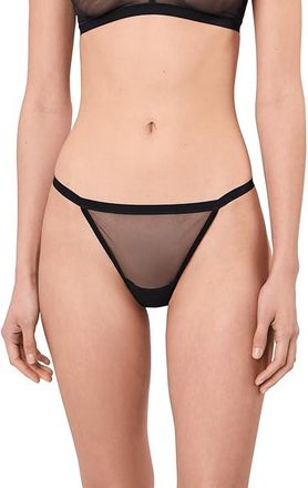 Cosabella Soire Iconic G-String Womens Underwear Black 1, Cotton/Elastane/Polyester