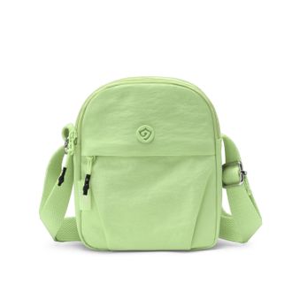 Generic Purple Crossbody Messenger Bag for Women, Small Shoulder Bag with Adjustable Strap (Lime Green)