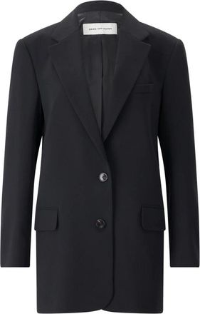 Dries Van Noten Single-Breasted Blazer - Dames - Blazers - Zwart - XS - Jassen