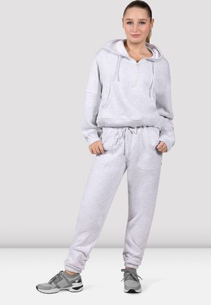 Bloch BLOCH Apex Motion Half Zip Sweat, Snow Marle